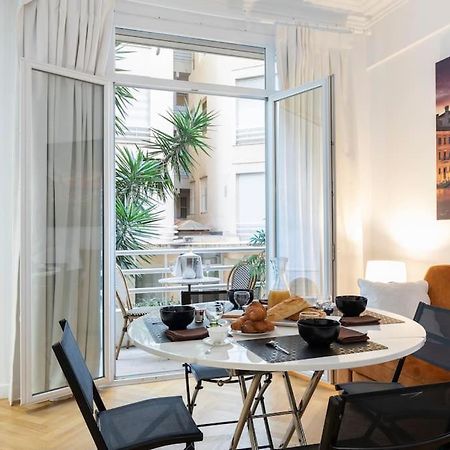 Promenade, 2Pieces Chic Et Clim Avec Terrasse Apartman Nizza Kültér fotó