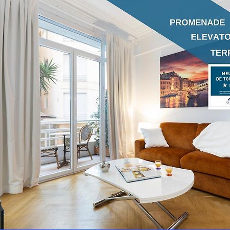 Promenade, 2Pieces Chic Et Clim Avec Terrasse Apartman Nizza Kültér fotó