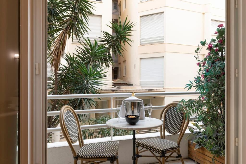 Promenade, 2Pieces Chic Et Clim Avec Terrasse Apartman Nizza Kültér fotó