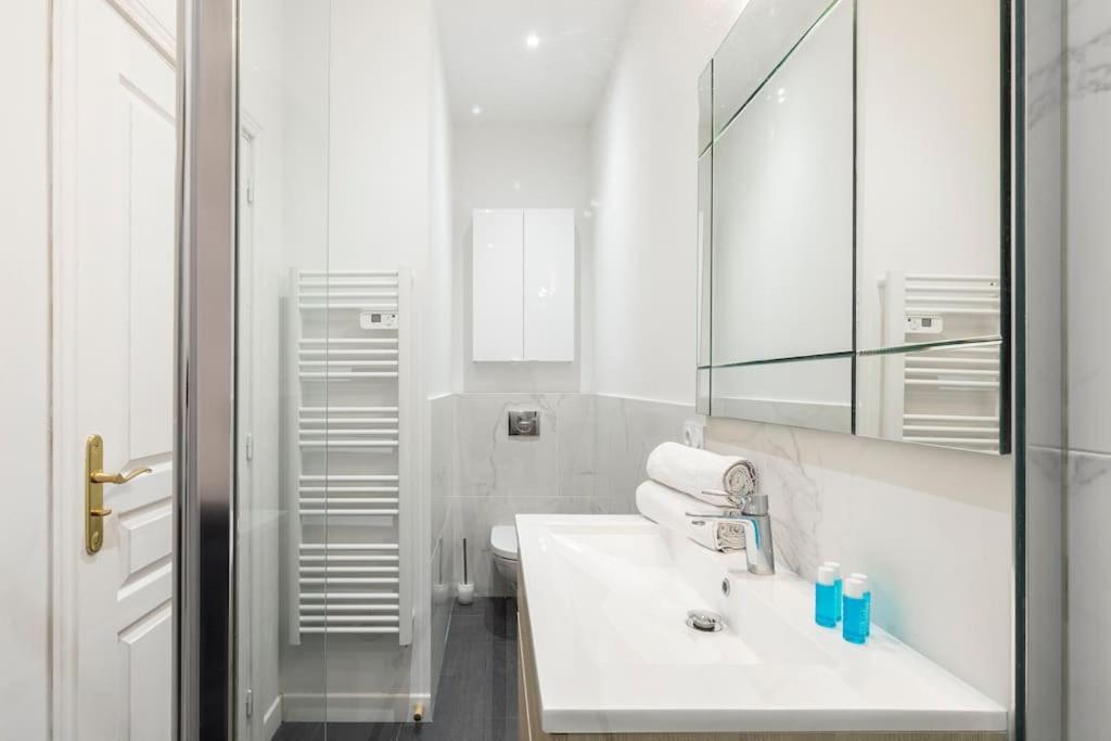 Promenade, 2Pieces Chic Et Clim Avec Terrasse Apartman Nizza Kültér fotó