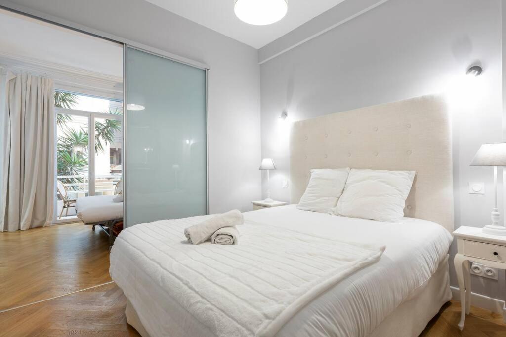 Promenade, 2Pieces Chic Et Clim Avec Terrasse Apartman Nizza Kültér fotó