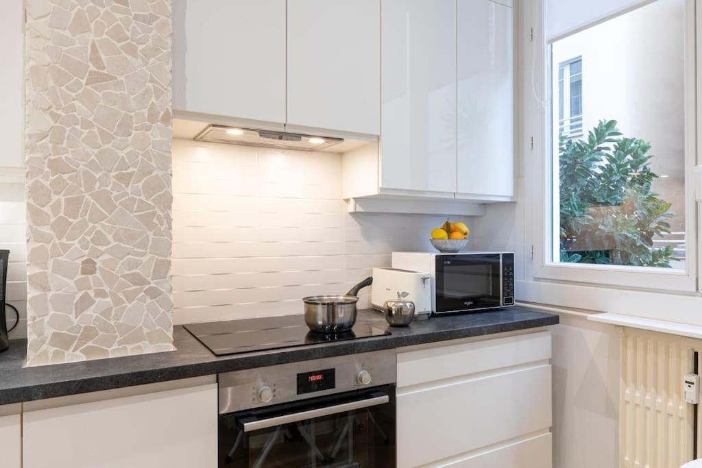 Promenade, 2Pieces Chic Et Clim Avec Terrasse Apartman Nizza Kültér fotó